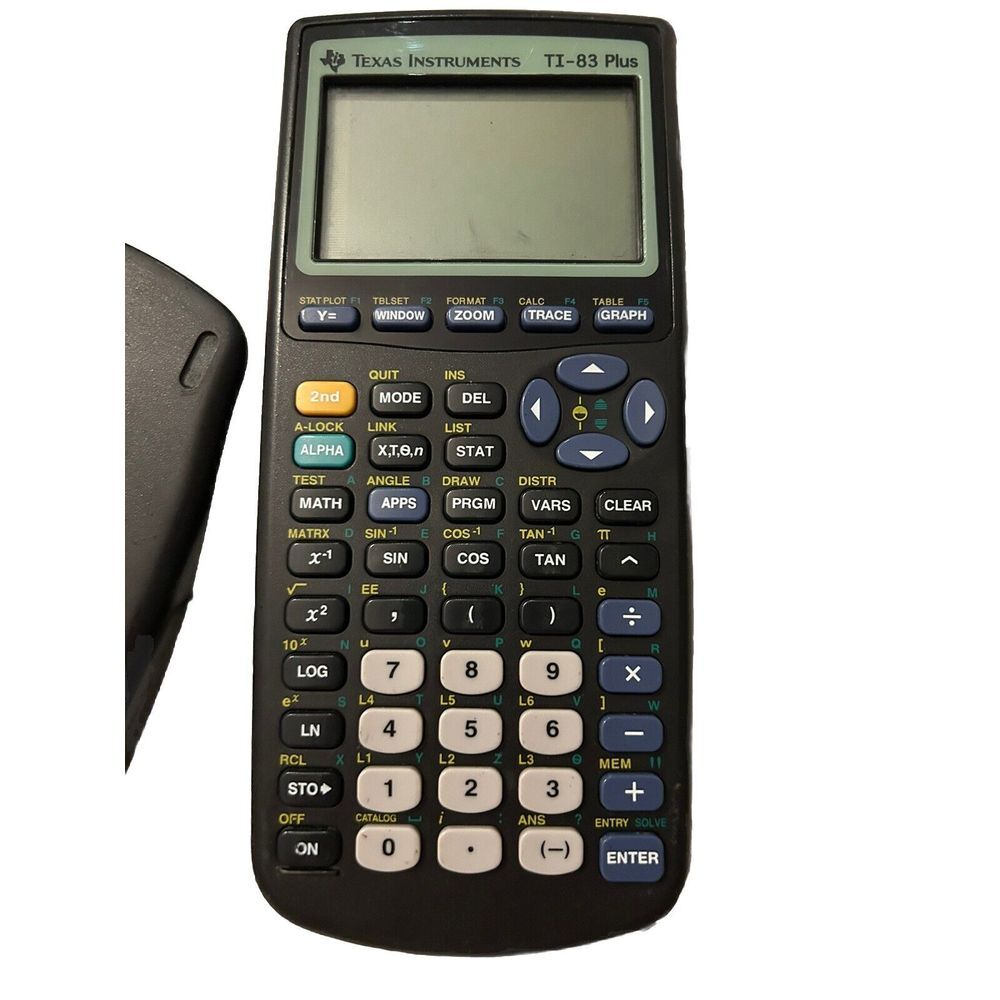 Texas Instruments TI-83 Plus Graphing Calculator With‎ Cover